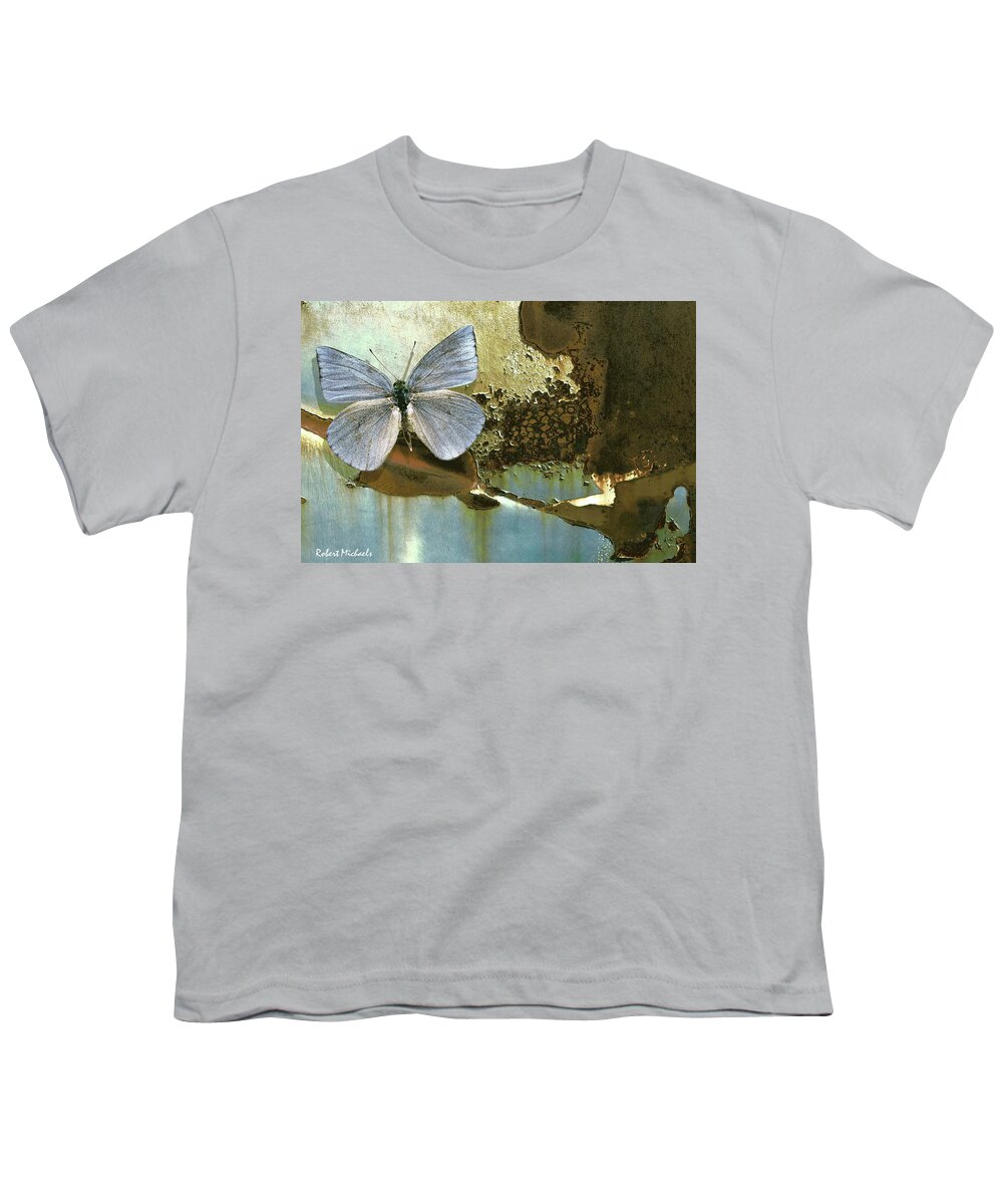 Butterfly Youth T-Shirt featuring the photograph Organic Butterfly by Robert Michaels