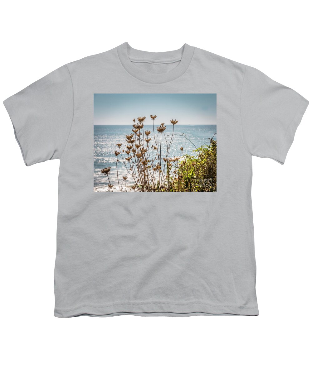 Plants Youth T-Shirt featuring the photograph Sparkling background by Agnes Caruso