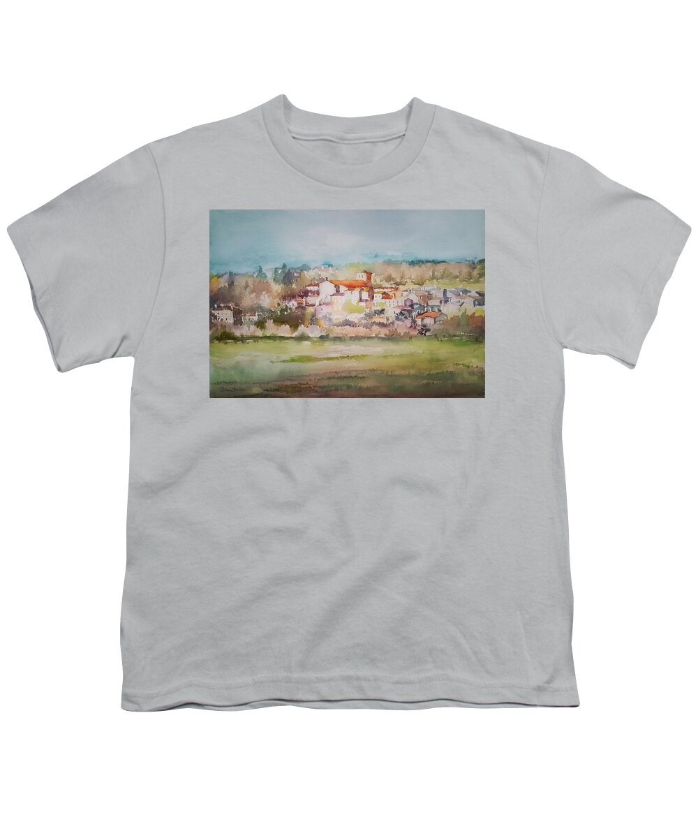  Youth T-Shirt featuring the painting Still Ardin by Kim PARDON