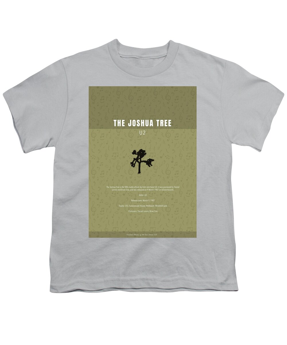 The Joshua Tree Youth T-Shirt featuring the mixed media The Joshua Tree U2 The Greatest Albums Of All Time Minimalist Series by Design Turnpike