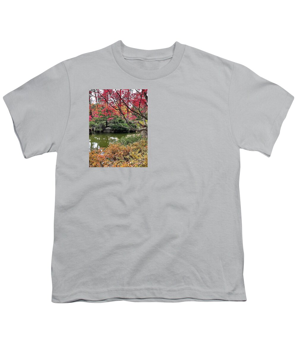 Chipmunk Youth T-Shirt featuring the photograph Balancing Act #2 by Carol Groenen
