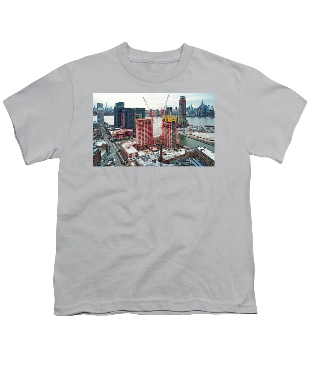 Nyc Youth T-Shirt featuring the photograph 2022-02-240547 by Steve Sahm