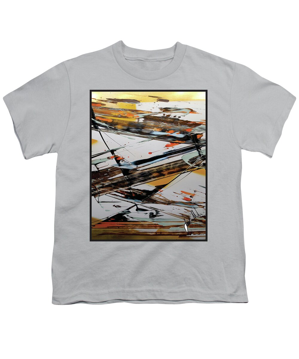  Youth T-Shirt featuring the painting A Jazz Thang by Jimmy Williams