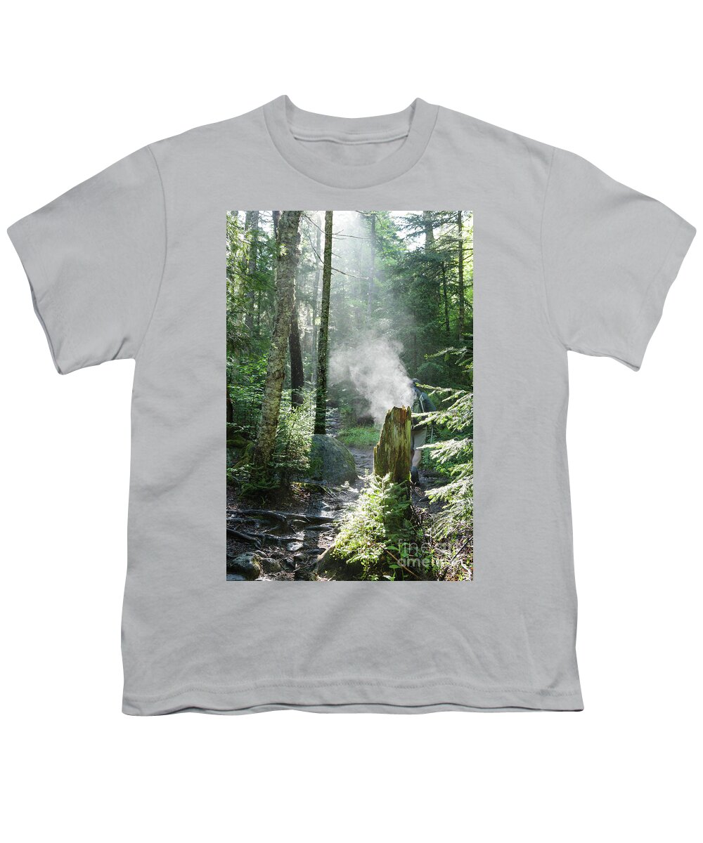Adventure Youth T-Shirt featuring the photograph Ammonoosuc Ravine Trail - White Mountains New Hampshire USA by Erin Paul Donovan