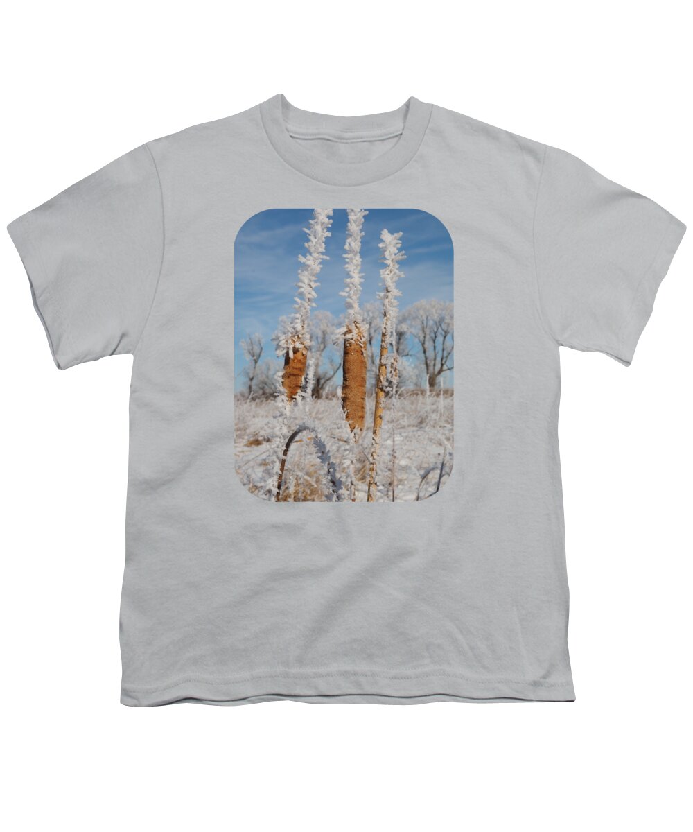 Rime Ice Youth T-Shirt featuring the photograph Soft Rime Crystals by James Peterson