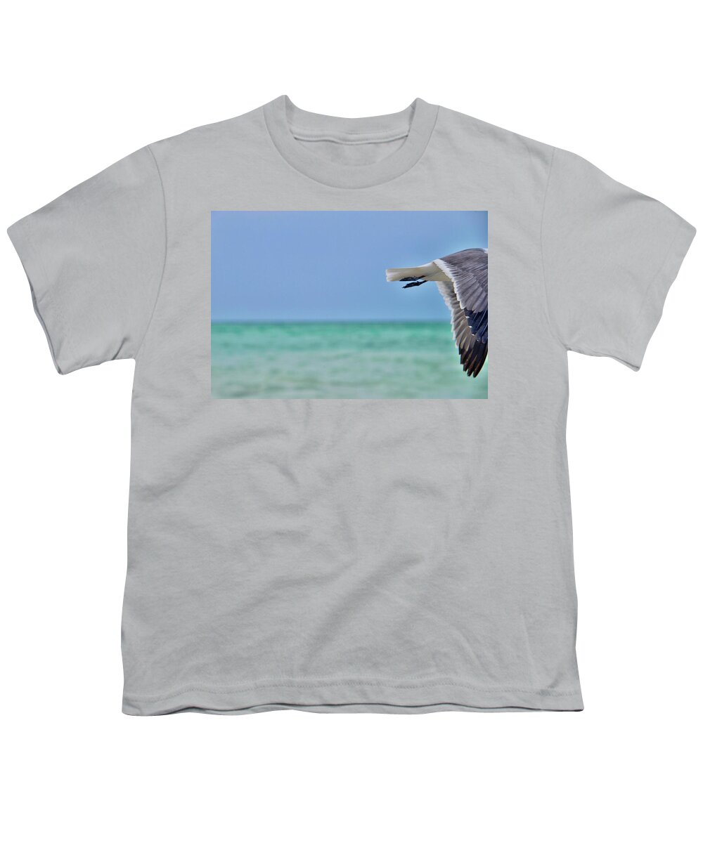 Beach Youth T-Shirt featuring the photograph Catch Me by Alison Belsan Horton