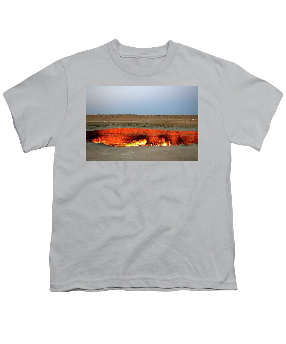  Youth T-Shirt featuring the photograph Central Asia 7 by Eric Pengelly
