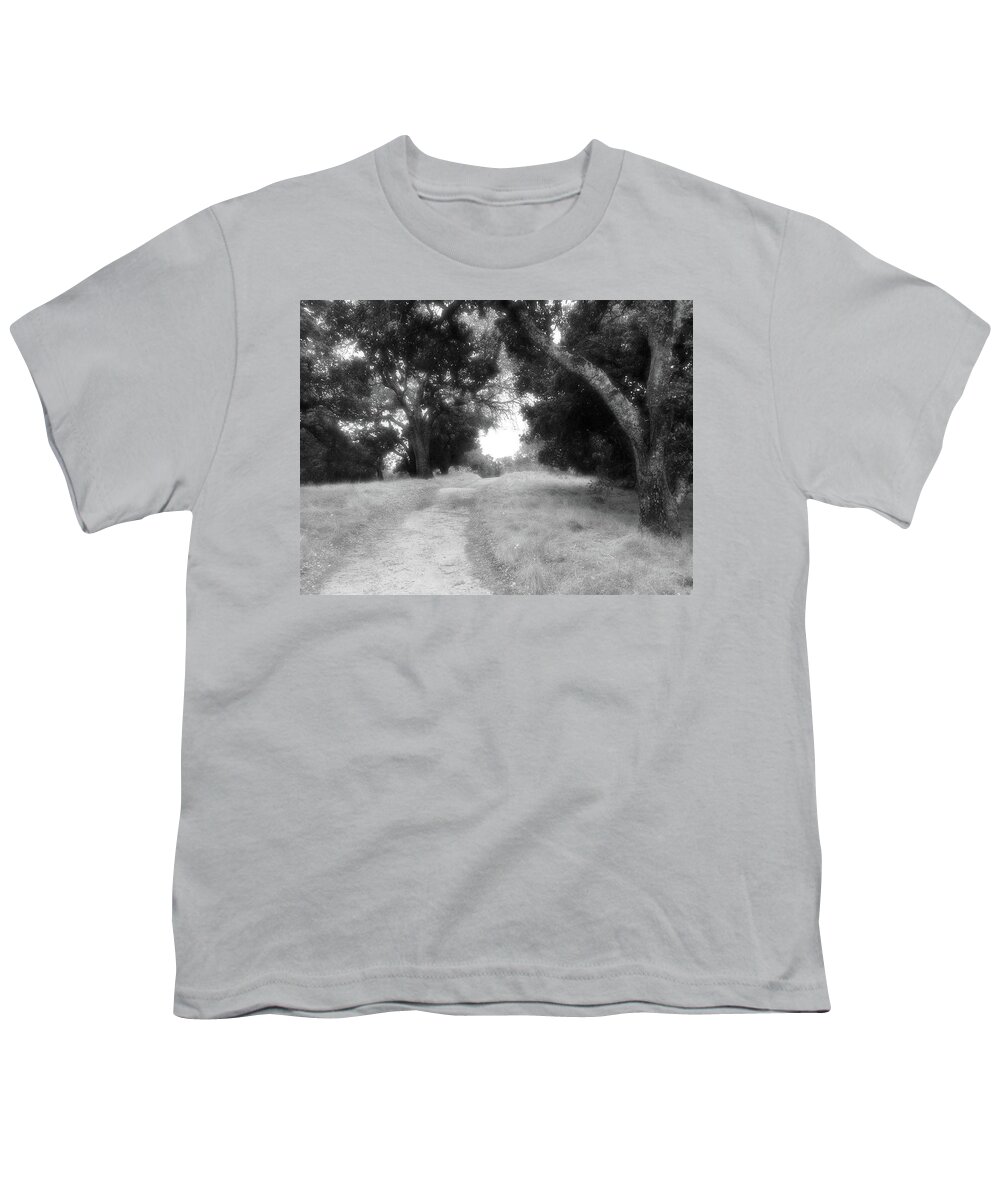 Marin County Youth T-Shirt featuring the photograph Chicken Shack Fire Road Novato by John Parulis