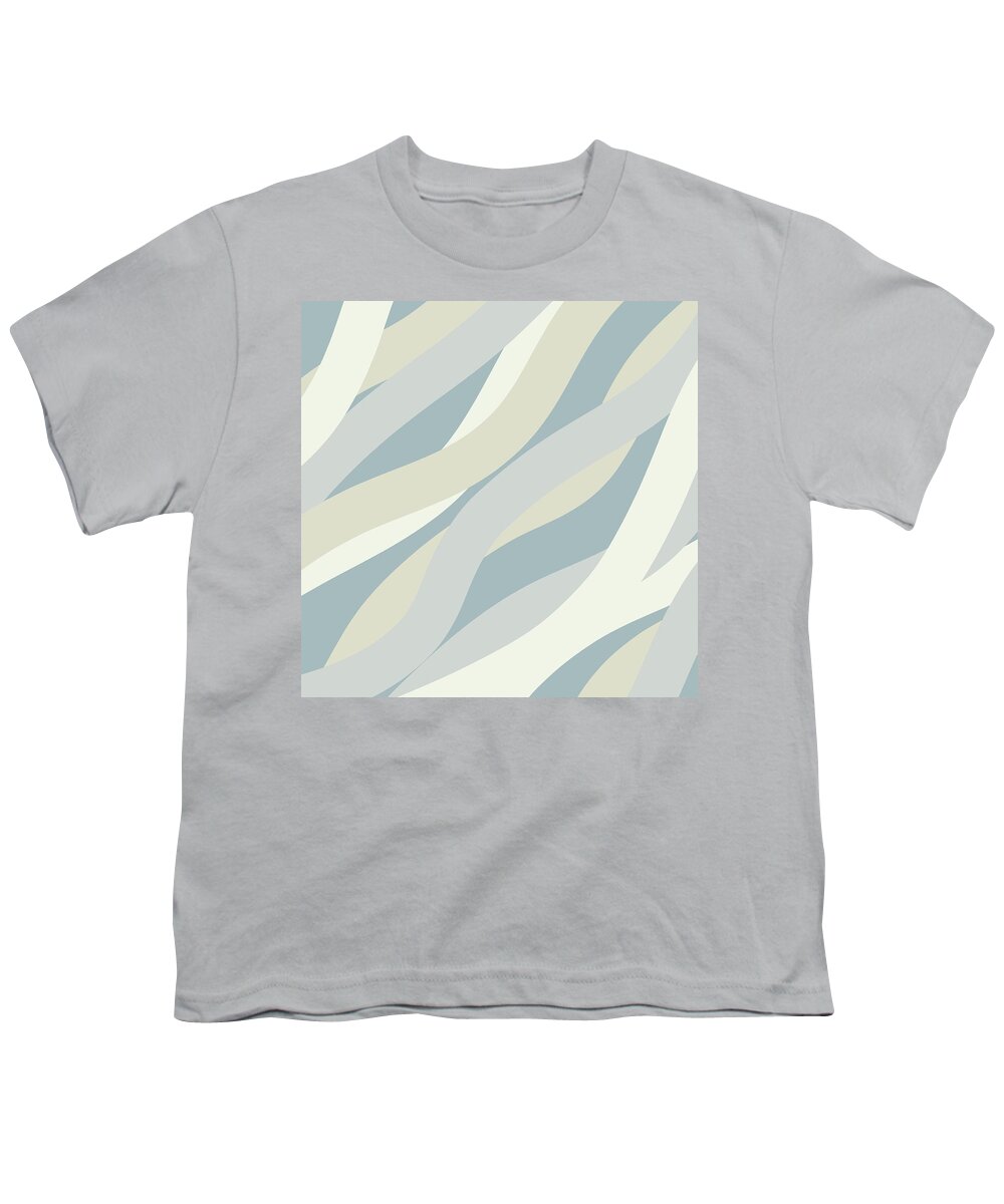 Coastal Youth T-Shirt featuring the digital art Digital Art 148 by Angie Tirado