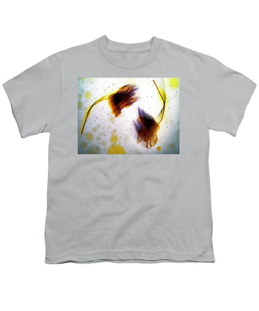 Poppy Youth T-Shirt featuring the photograph Floating dancers by Al Fio Bonina