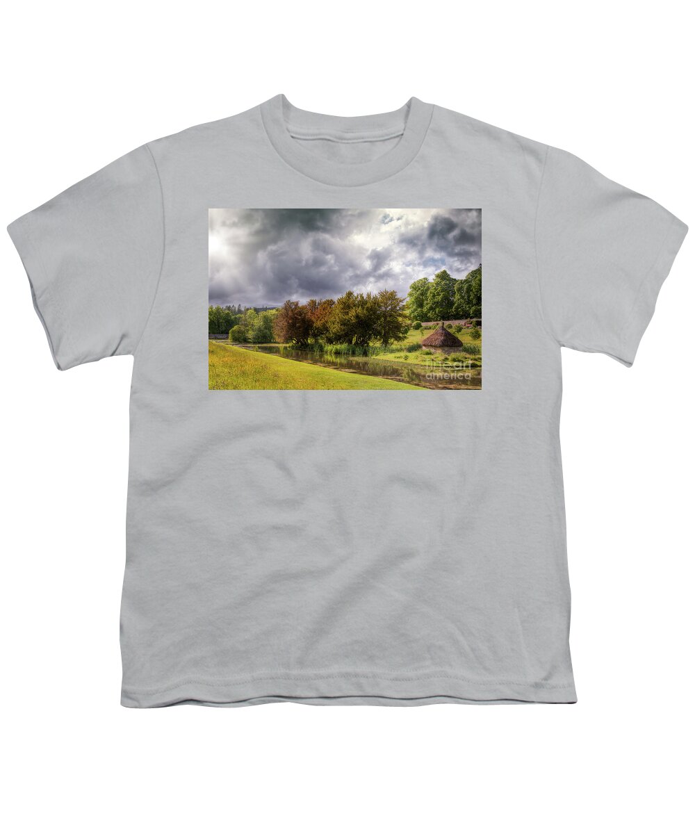 Scotland Youth T-Shirt featuring the photograph Hercules Garden, Blair Castle by Kype Hills