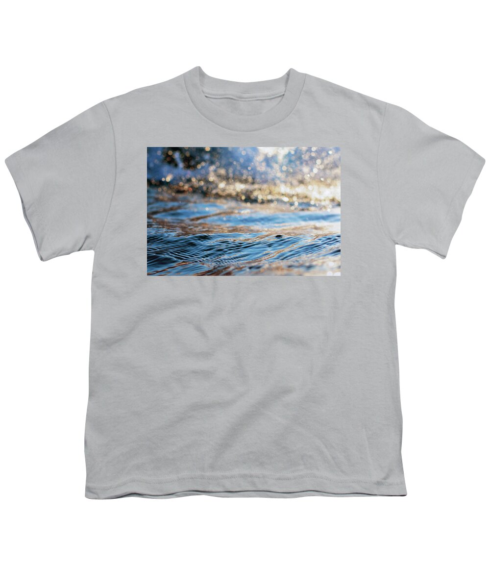 Sea Youth T-Shirt featuring the photograph Liquid Sunrise by Stelios Kleanthous