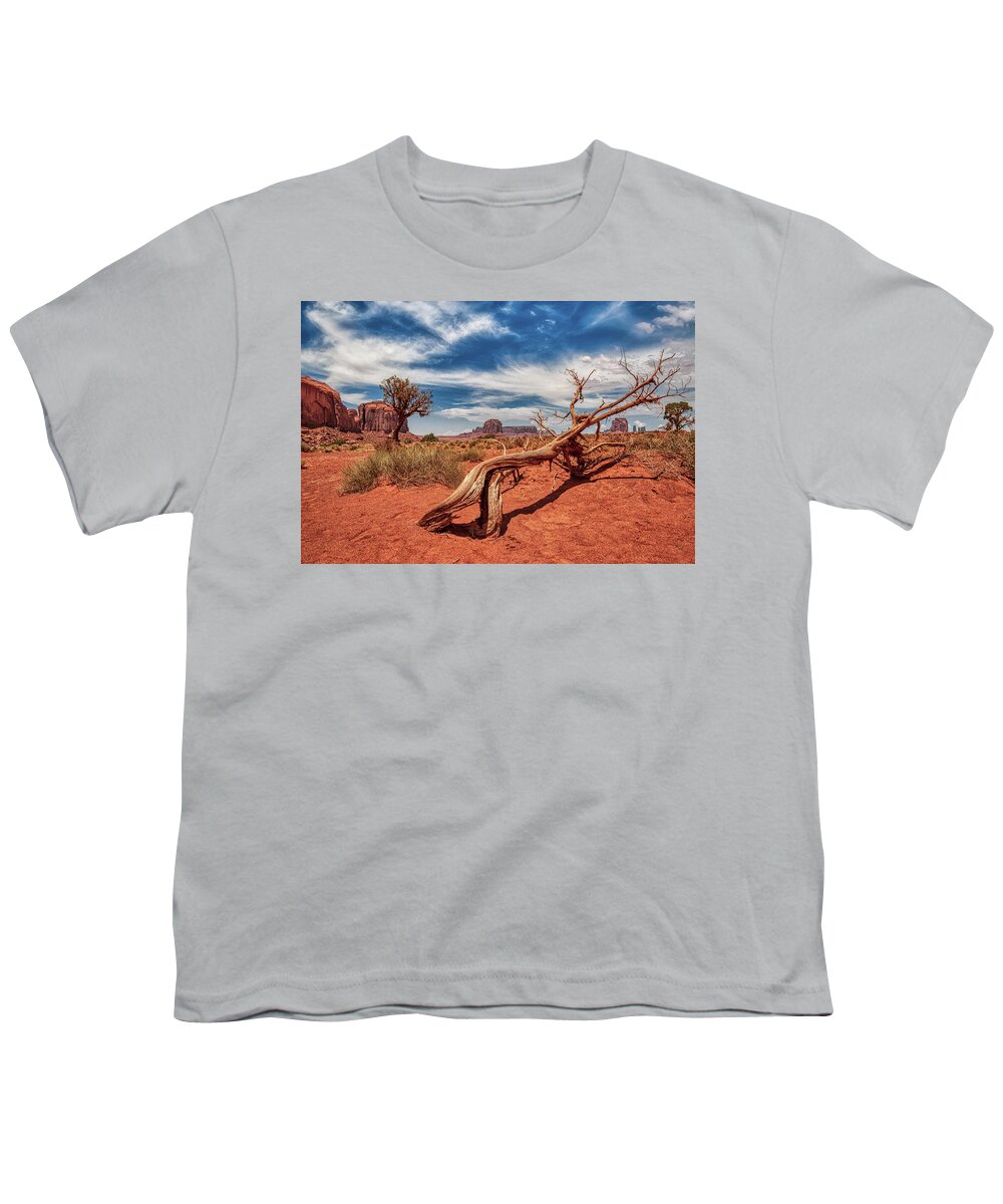 Plant Youth T-Shirt featuring the photograph Monument Valley 02 by Micah Offman