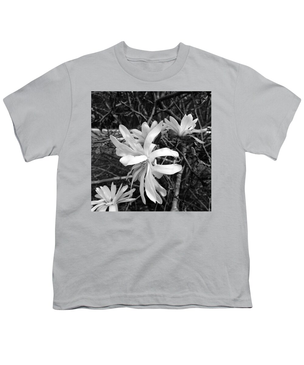  Youth T-Shirt featuring the photograph Star Magnolia by Heather E Harman