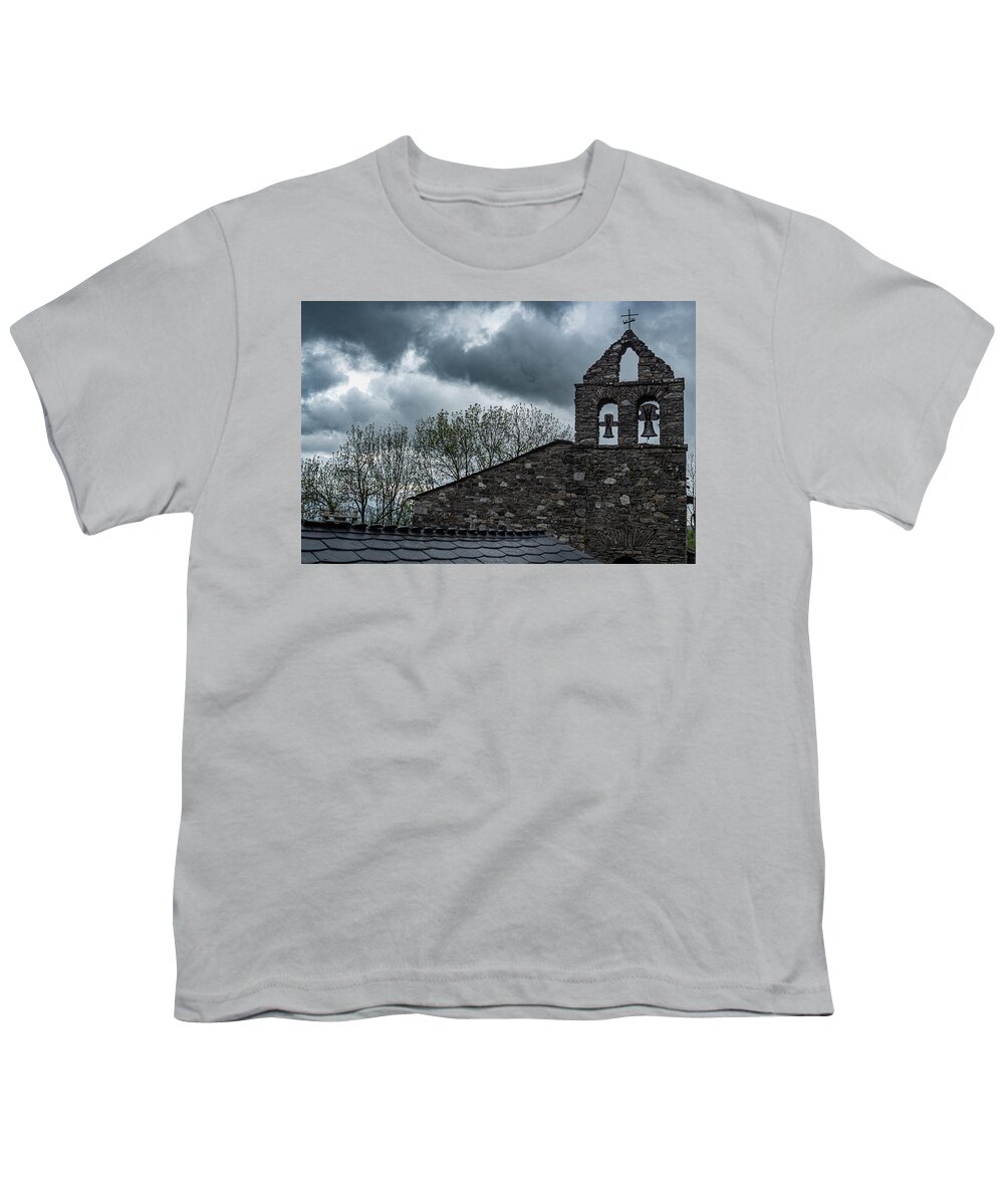 Camino De Santiago Youth T-Shirt featuring the photograph Toward the Light by Leslie Struxness