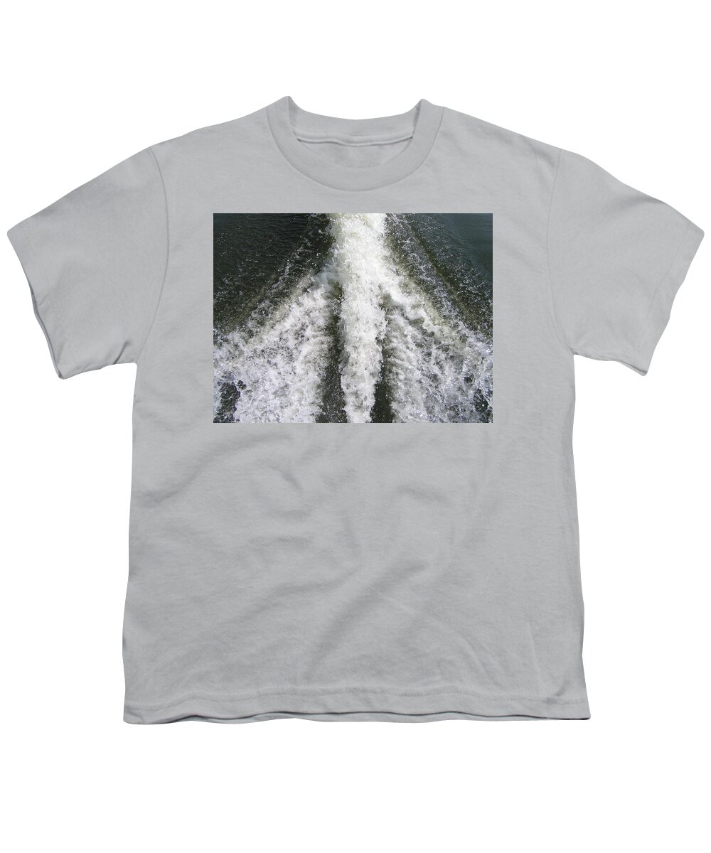  Youth T-Shirt featuring the photograph Wake by Heather E Harman