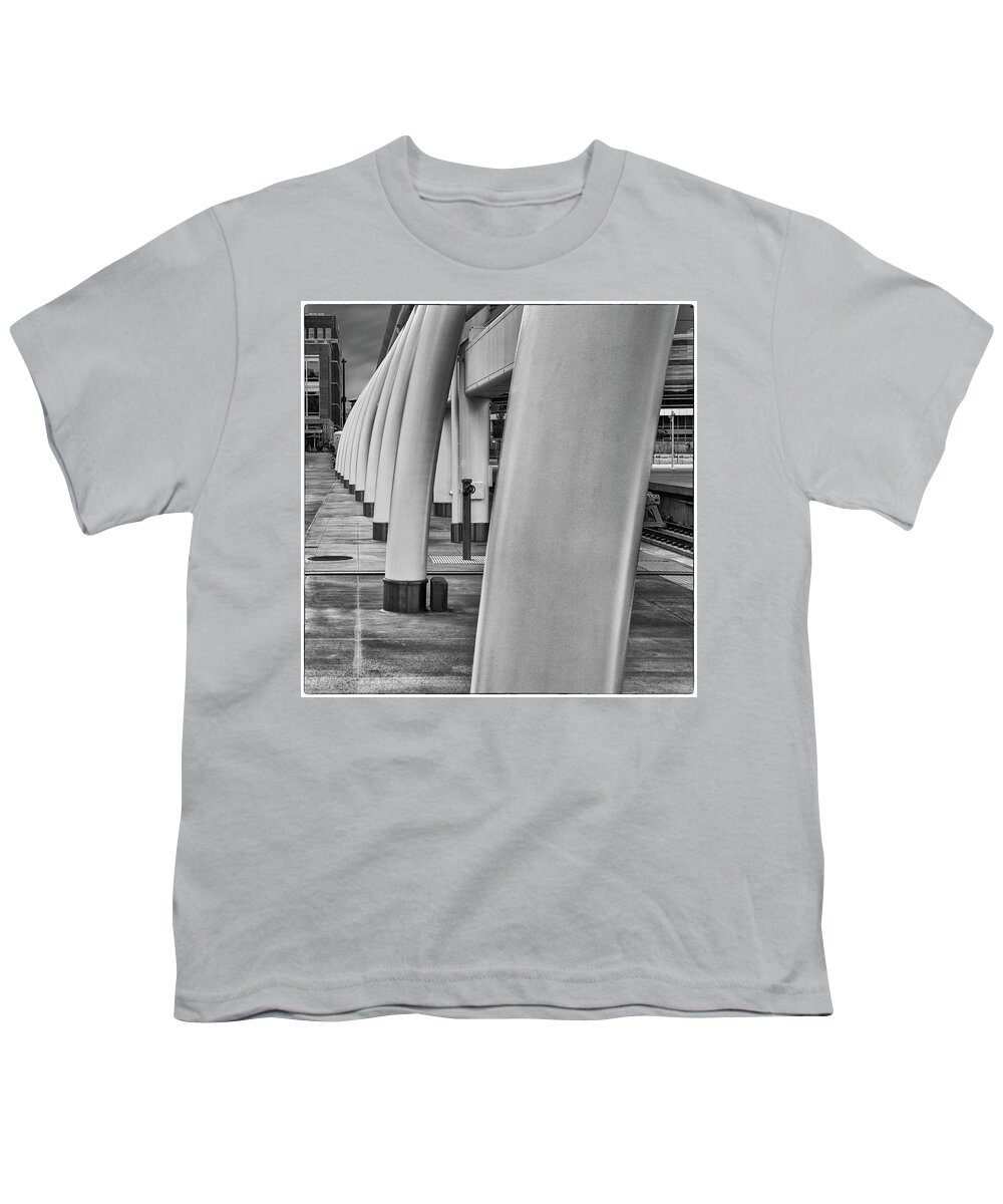 Architecture Youth T-Shirt featuring the photograph Whale Ribs by Tony Locke