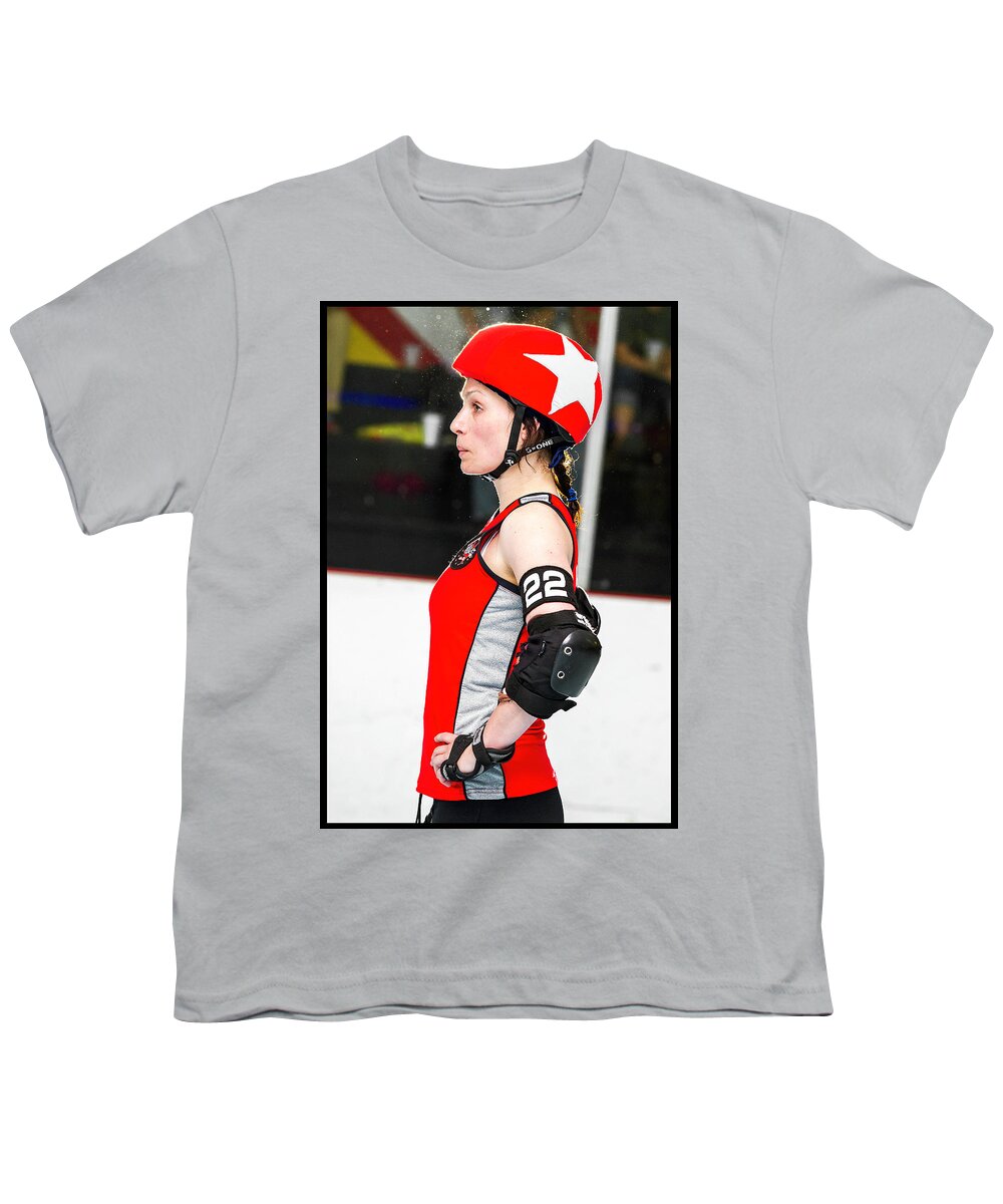 Roller Derby Youth T-Shirt featuring the photograph Women Who Fly #15 by Christopher W Weeks