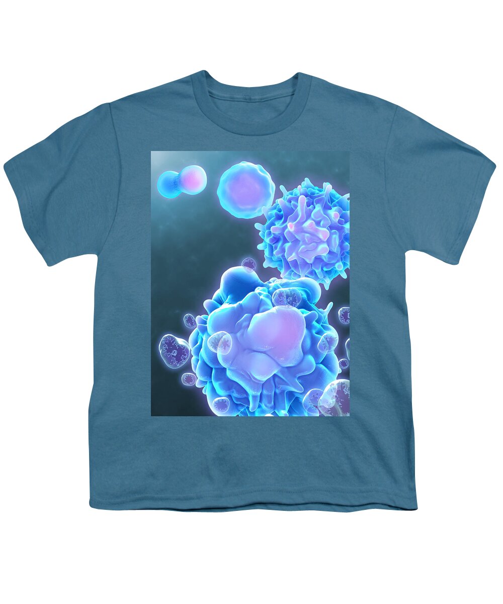 Cellular Youth T-Shirt featuring the photograph Cell Life Cycle #1 by Evan Oto