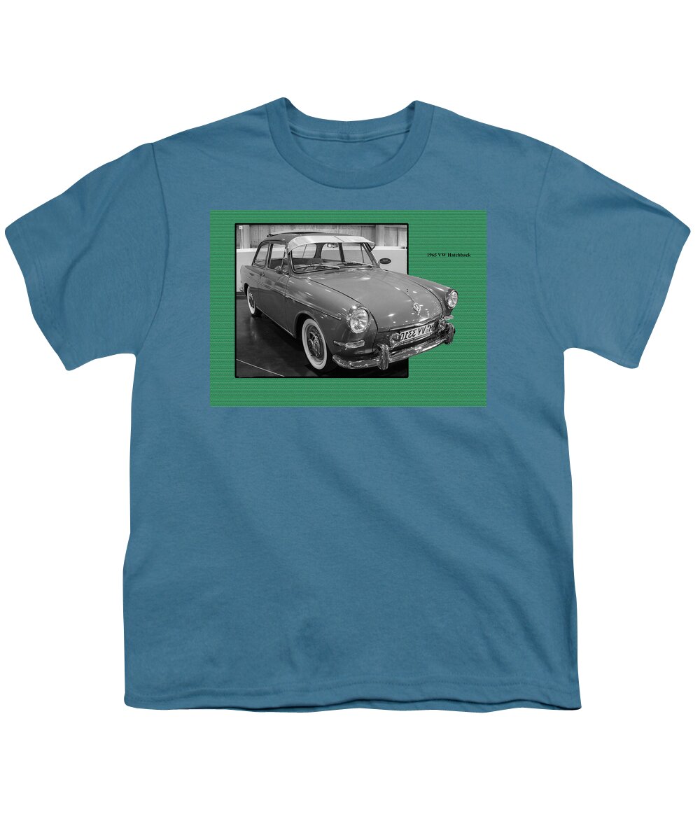 Ron Roberts Photography Youth T-Shirt featuring the photograph 1965 VW Notchback by Ron Roberts