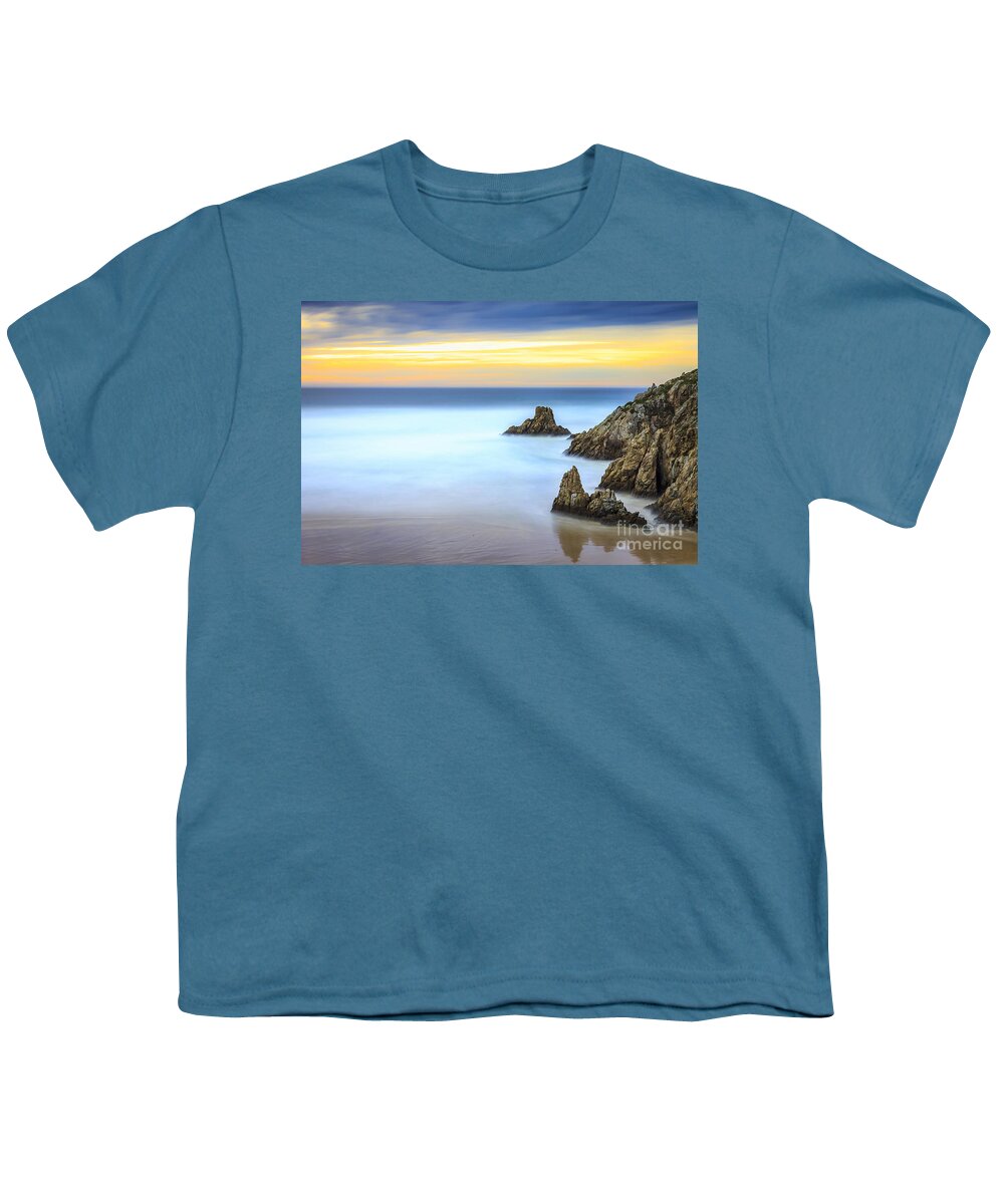 Campelo Youth T-Shirt featuring the photograph Campelo Beach Galicia Spain by Pablo Avanzini
