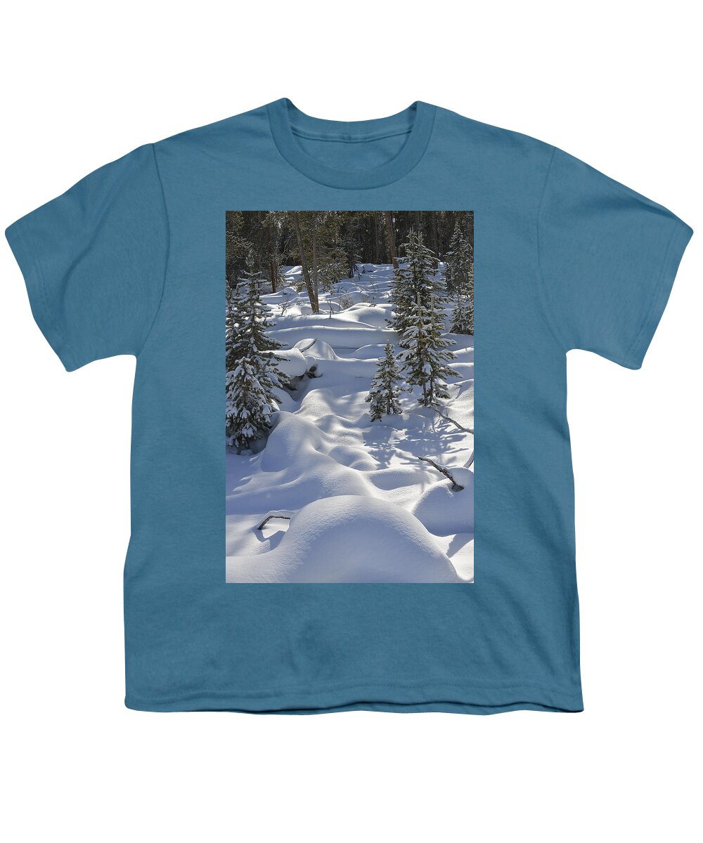 Snow Youth T-Shirt featuring the photograph A Winter Wonderland by Bill Cubitt
