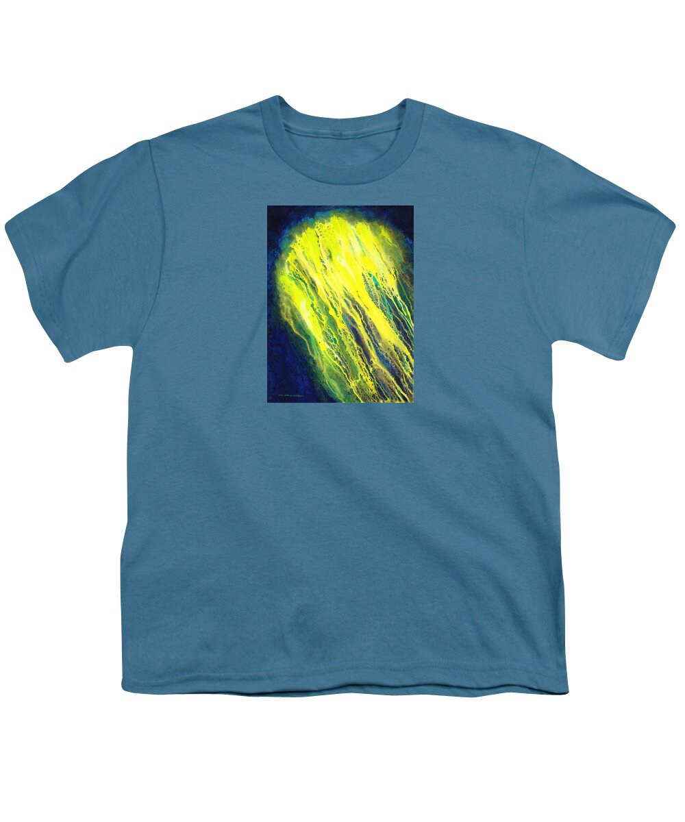 Abstract Youth T-Shirt featuring the painting Canopus by Lynda Hoffman-Snodgrass