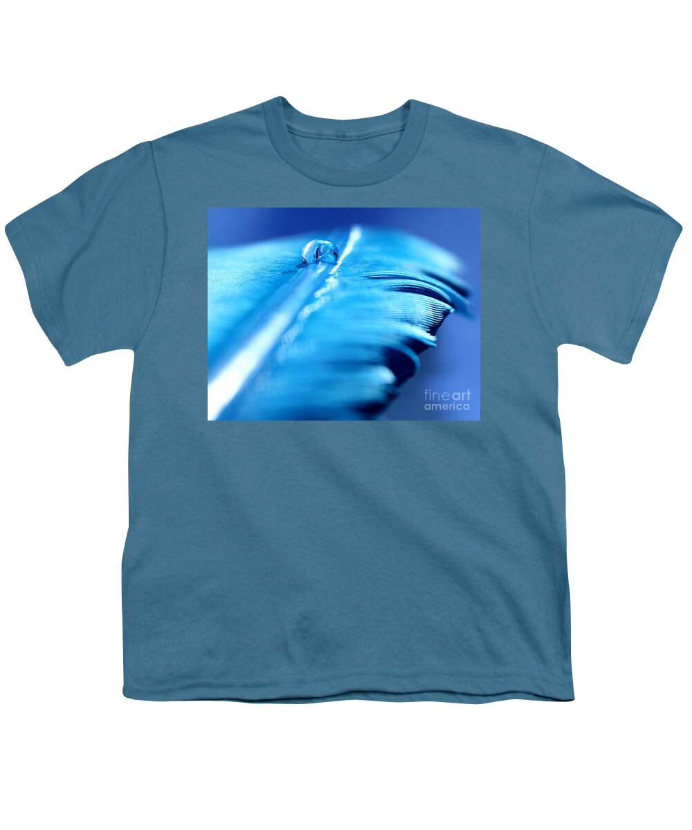 Macro Youth T-Shirt featuring the photograph Go With The Flow by Krissy Katsimbras