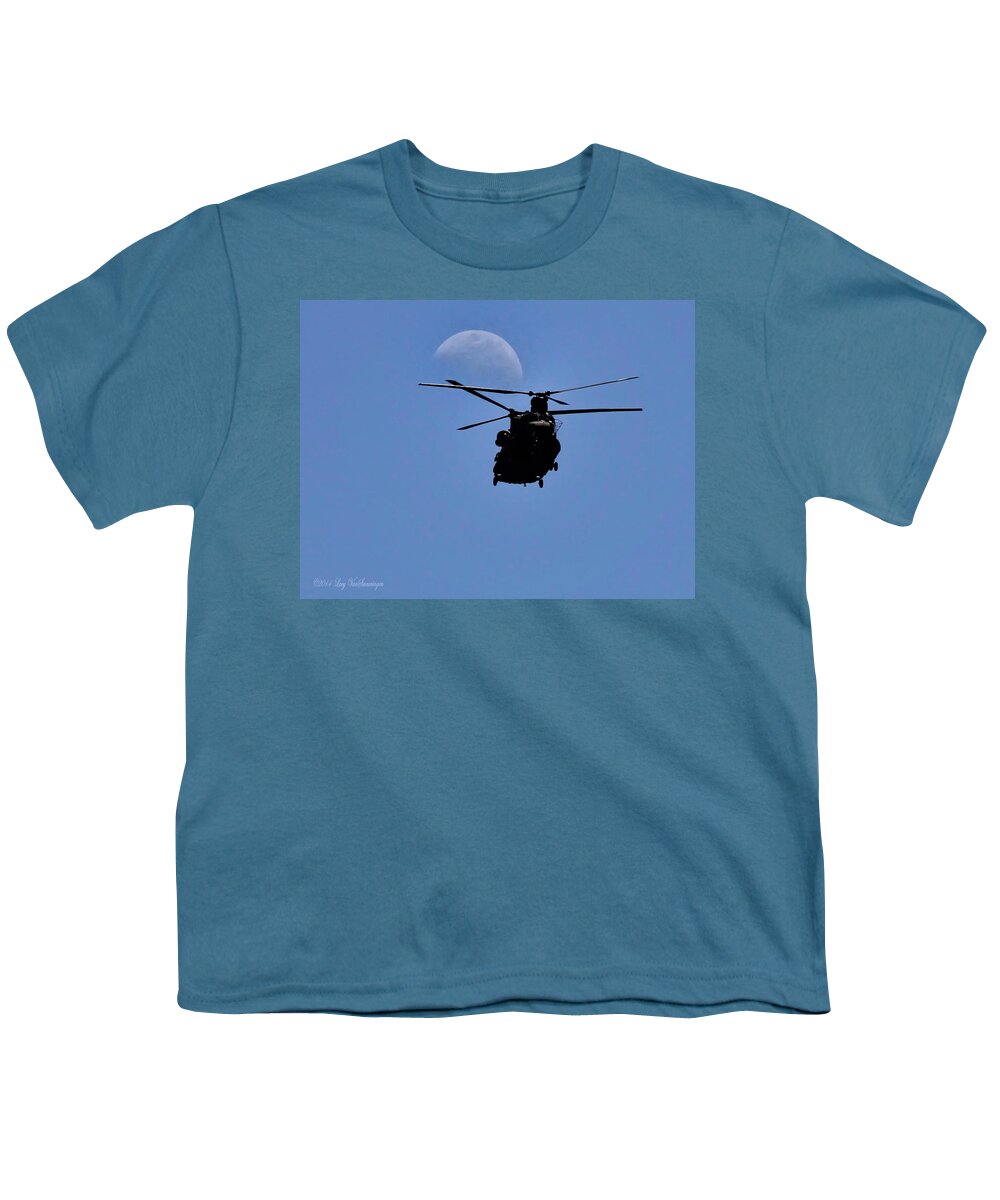Moon Youth T-Shirt featuring the photograph Heading Home by Lucy VanSwearingen