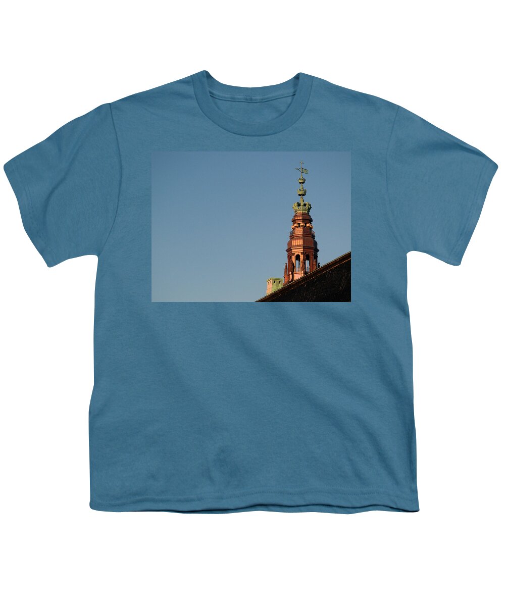 Kopenhavn Youth T-Shirt featuring the photograph Kopenhavn Denmark Canal Boat Tour 54 by JustJeffAz Photography