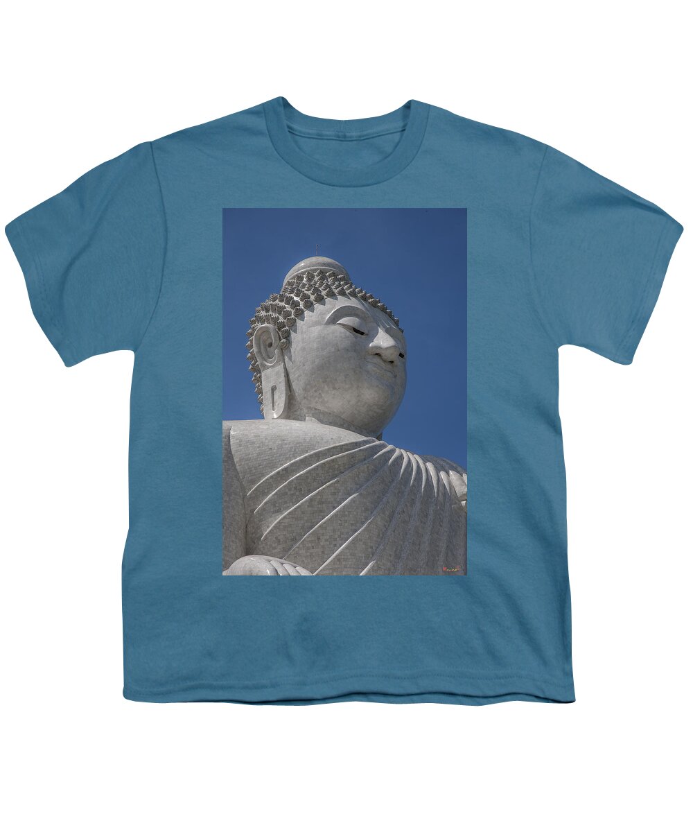 Scenic Youth T-Shirt featuring the photograph Ming Mongkol Buddha Big Buddha of Phuket DTHP041 by Gerry Gantt