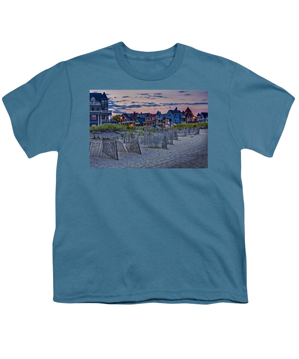 Asbury Park Youth T-Shirt featuring the photograph Ocean Grove Asbury Park NJ by Susan Candelario