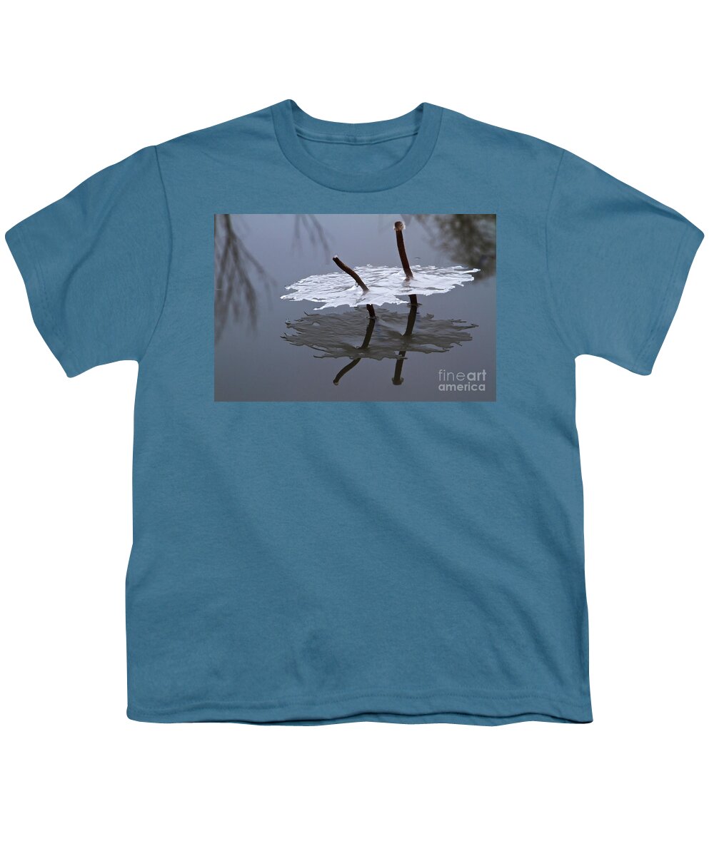 Winter Youth T-Shirt featuring the photograph Reflections of Winter by Dennis Hedberg