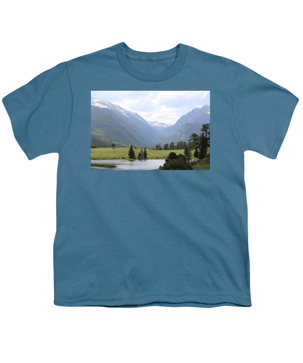 Rocky Youth T-Shirt featuring the photograph Rocky Mountain National Park by Christy Pooschke