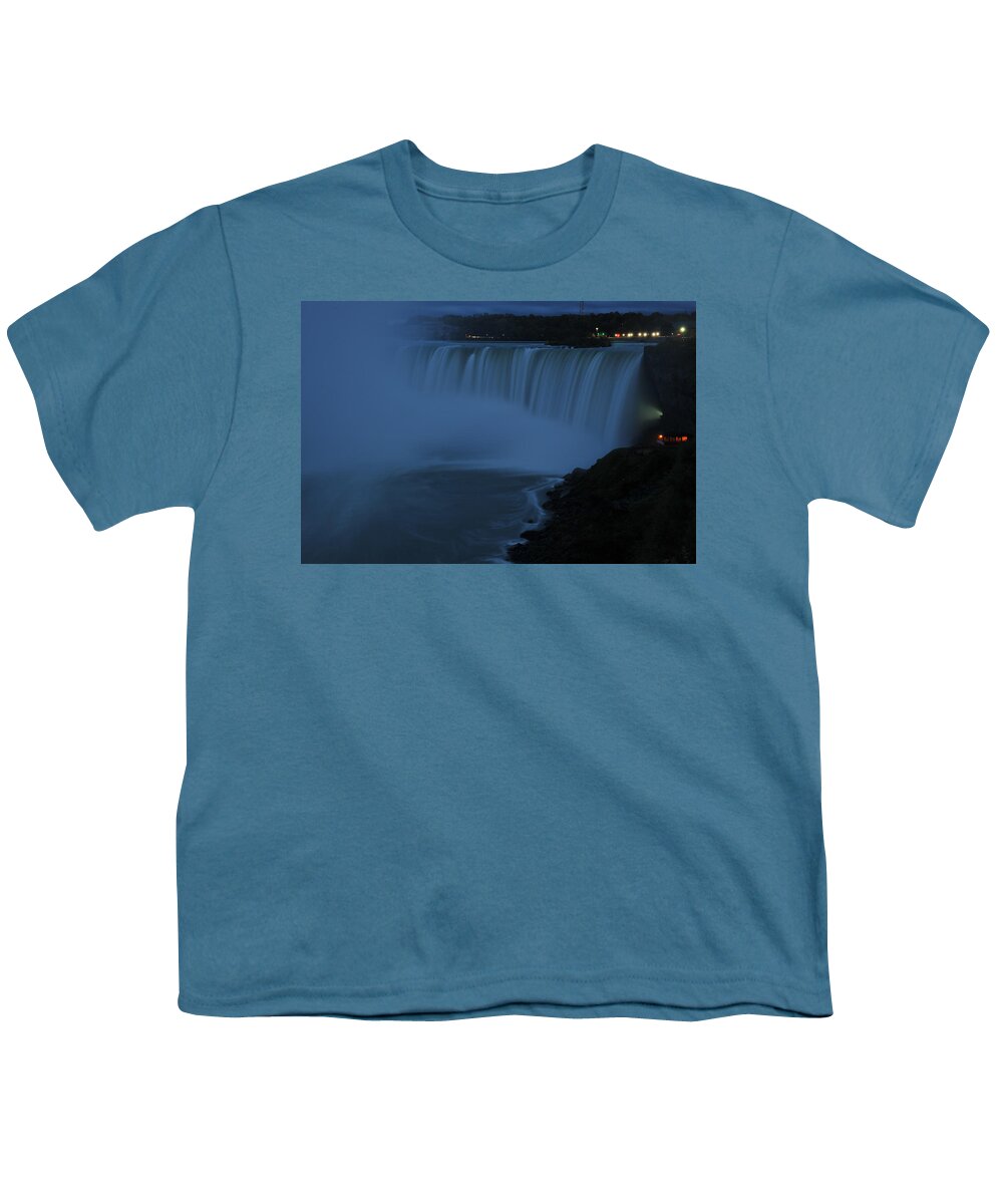Canada Youth T-Shirt featuring the photograph Silk and Mist by Richard Gehlbach