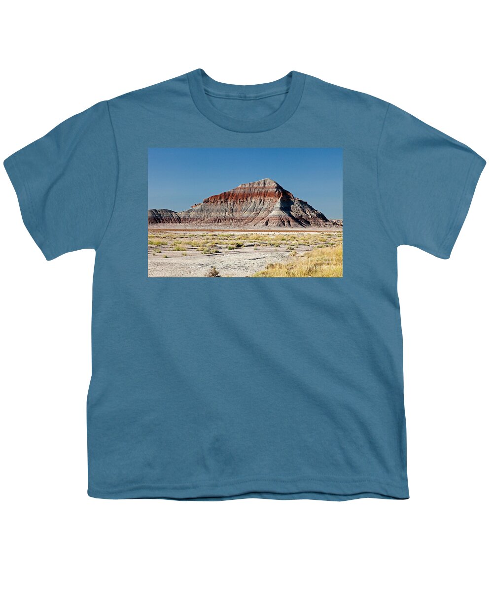 Arizona Youth T-Shirt featuring the photograph The Tepees Petrified Forest National Park by Fred Stearns
