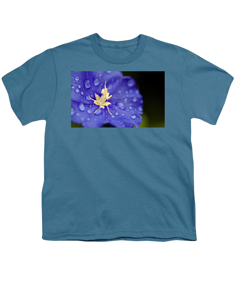 Flower Youth T-Shirt featuring the photograph Water the Soul by Melanie Moraga