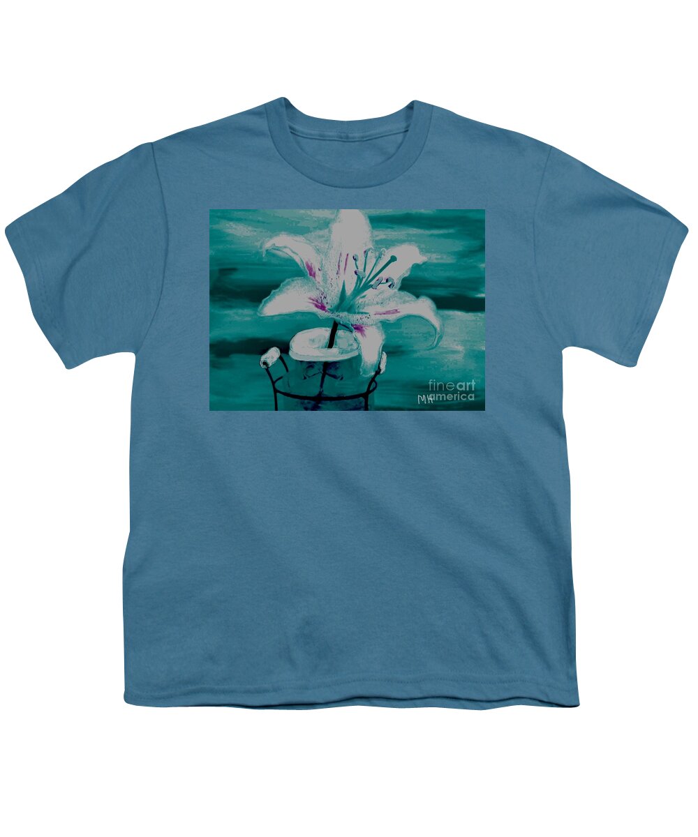 Photo Youth T-Shirt featuring the photograph Abstract Lily #1 by Marsha Heiken