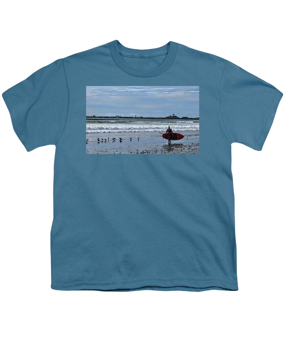 Sky Youth T-Shirt featuring the photograph Leaving #4 by Marilyn Diaz