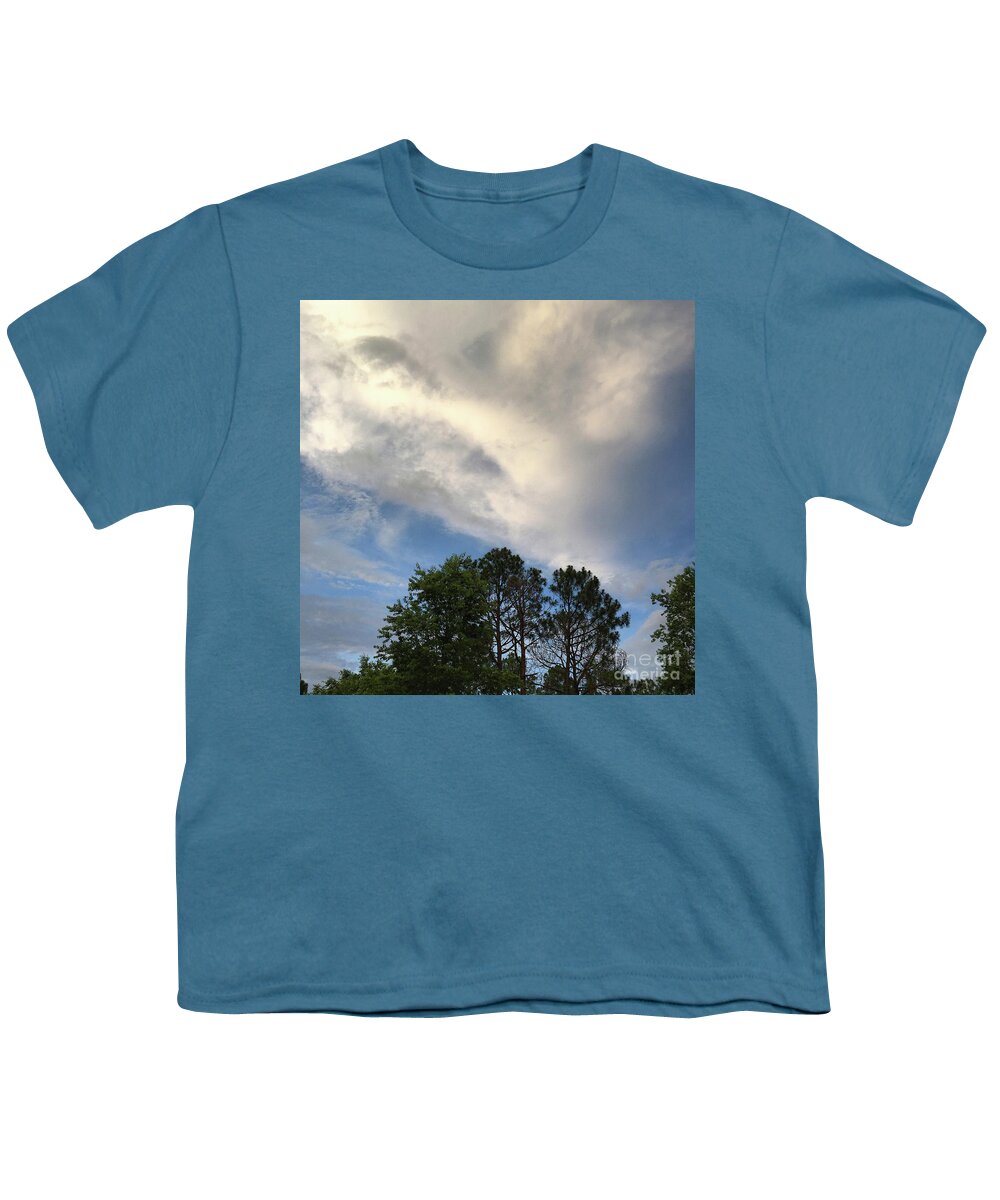 Angels Youth T-Shirt featuring the photograph Angels over the House by Matthew Seufer