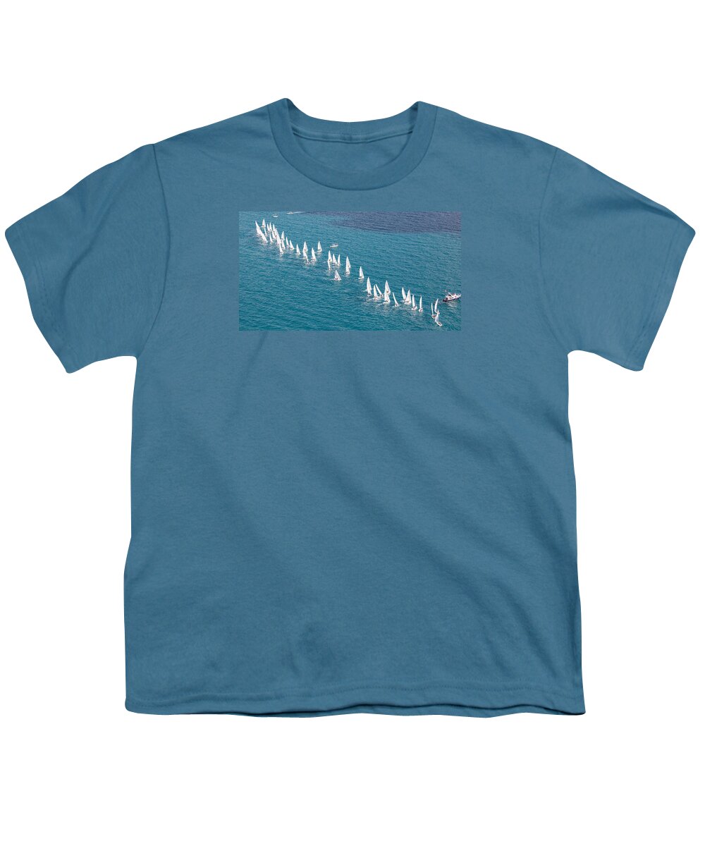Key Youth T-Shirt featuring the photograph Breeze On #19 by Steven Lapkin