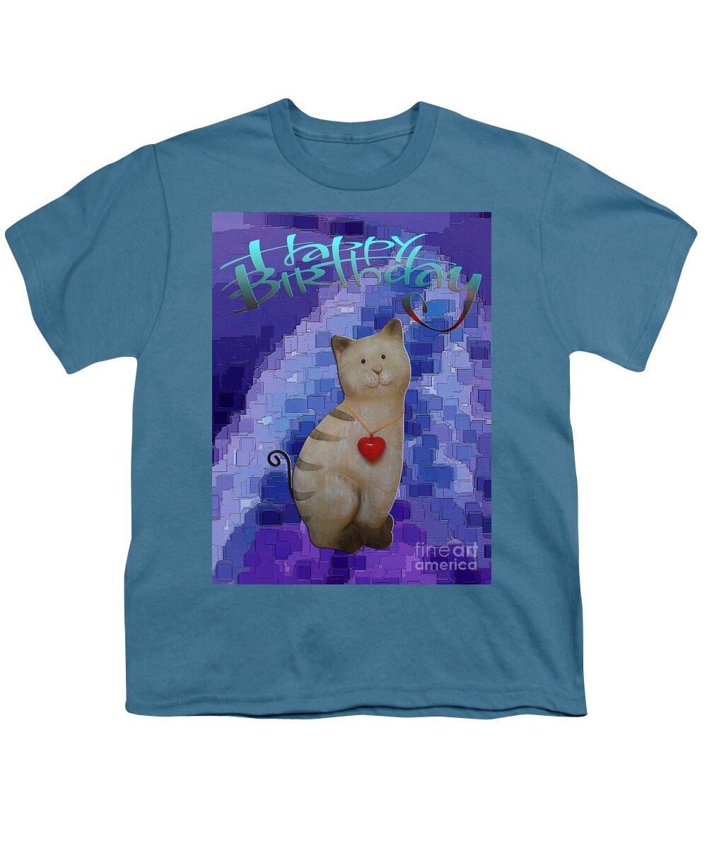 Birthday Greetings Youth T-Shirt featuring the photograph Birthday Greetings by Jasna Dragun