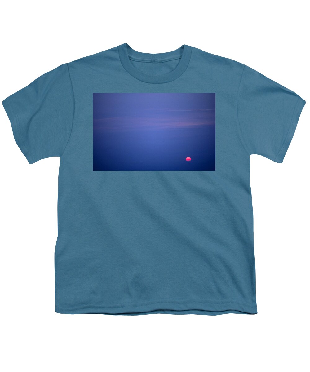 Sun Youth T-Shirt featuring the photograph Blue northern night by Heiko Koehrer-Wagner