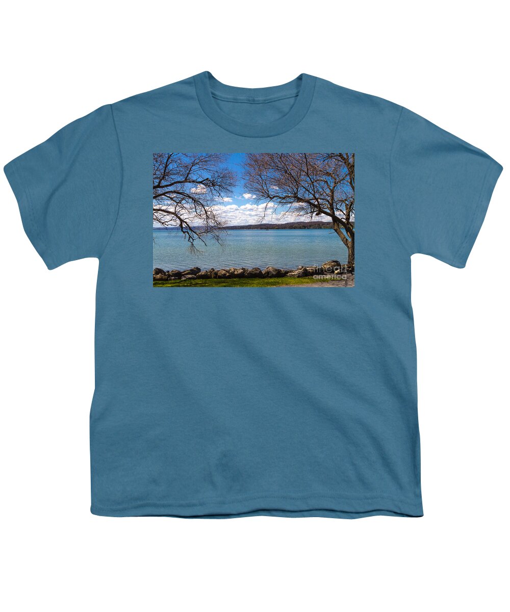 Shade Youth T-Shirt featuring the photograph Canandaigua by William Norton