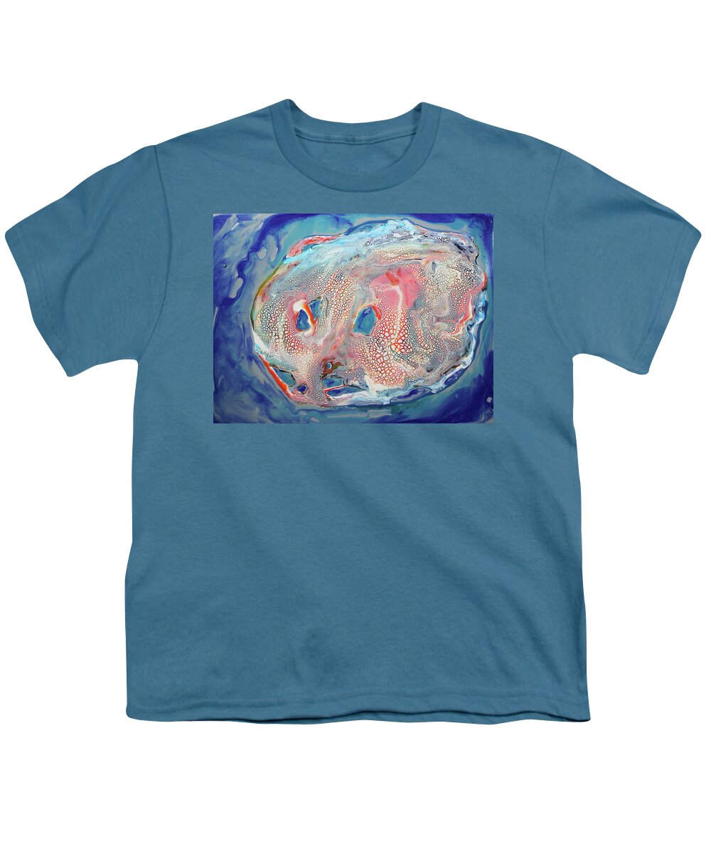 Whimsical Youth T-Shirt featuring the painting Cartun by Madeleine Arnett