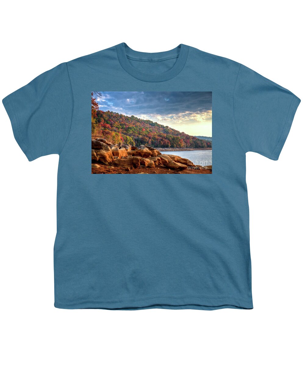 Lake Youth T-Shirt featuring the photograph Cherokee Lake Color II by Douglas Stucky