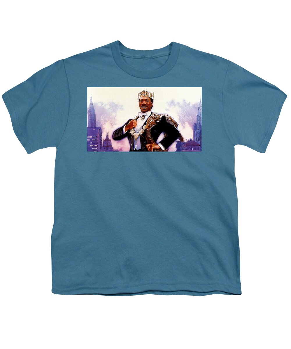 Coming To America Youth T-Shirt featuring the digital art Coming to America by Maye Loeser