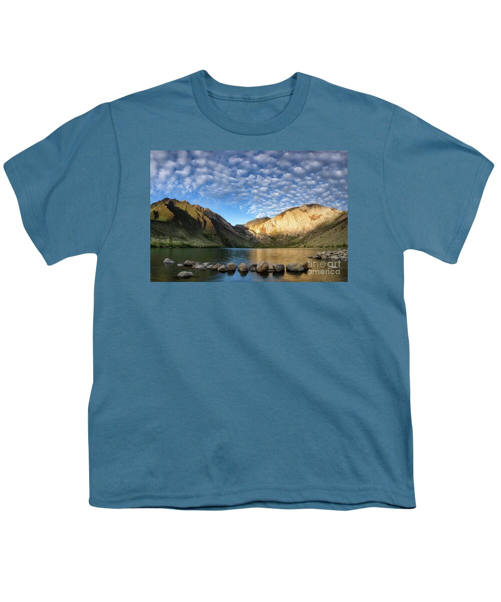 Convict Lake Youth T-Shirt featuring the photograph Convict Lake by Anthony Michael Bonafede