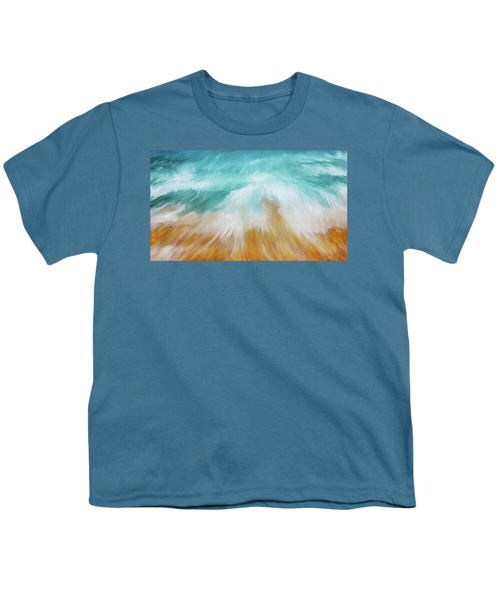 Sea Youth T-Shirt featuring the digital art Drawback by Julian Perry