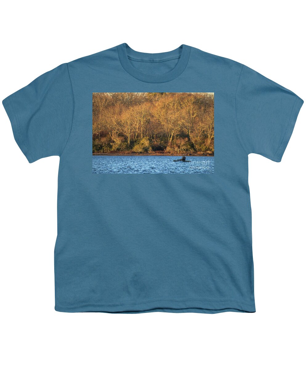 Natanson Youth T-Shirt featuring the photograph Duck Hunter by Steven Natanson